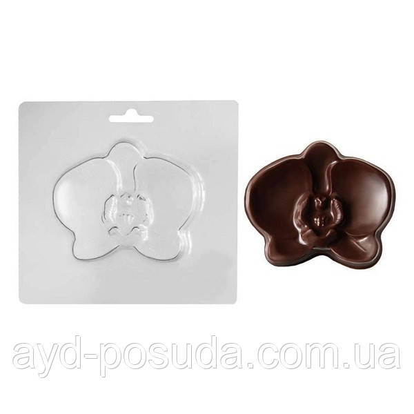 Пластикова форма для шоколаду "Орхідея" арт. ВК02062086