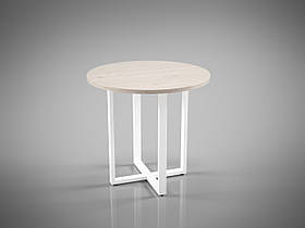 Круглий стіл Tenero Бренн D-90 см на металевій опорі