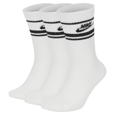 Шкарпетки спортивні Nike Everyday Essential 3 пари білі (CQ0301-103)