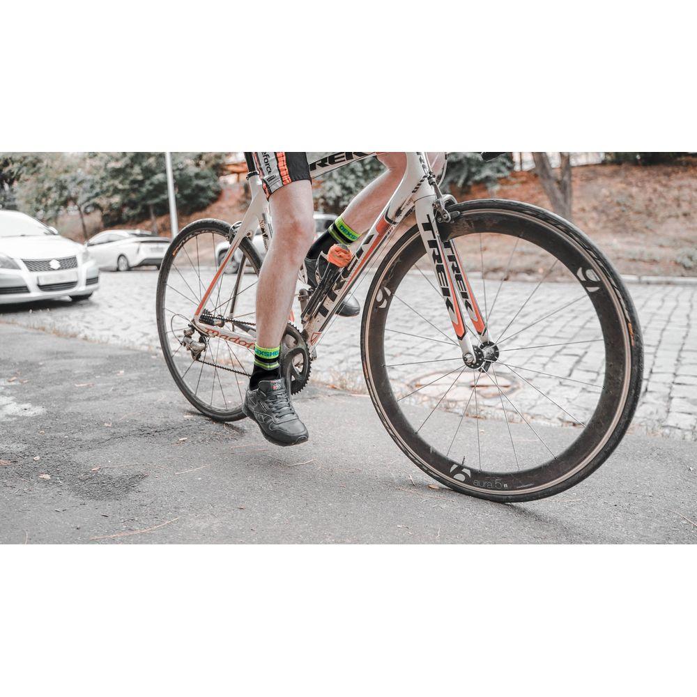 Шкарпетки водонепроникні Dexshell Pro visibility Cycling, р-р S (36-38), з зеленою смугою - фото 5 - id-p964874129