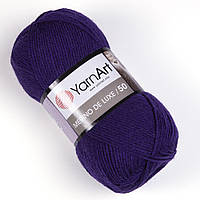 Yarnart Merino De Luxe 50 №556 фиолетовый