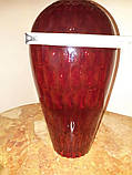 Ексклюзив! Декоративна ваза-бокал, Франція, кольорове скло, фото 4