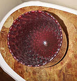Ексклюзив! Декоративна ваза-бокал, Франція, кольорове скло, фото 6