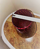 Ексклюзив! Декоративна ваза-бокал, Франція, кольорове скло, фото 10