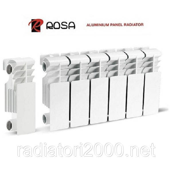 Алюминиевый секционный радиатор отопления ROSA 200/100 Польша Батарея ...