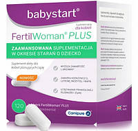 Витамины для повышения женской фертильности, Фертилвумен Плюс, Babystart Fertilwoman Plus, 120 таб