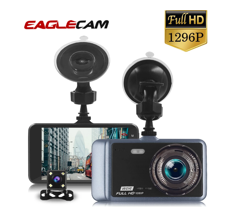 Відеореєстратор на дві камери UKC DVR GT500 4 'Full HD, фото 1