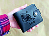 Шкіряний гаманець з гравіюванням Знаку Зодіака, гаманець з гравіюванням знака Зодіаку, іменний гаманець, фото 6