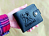 Шкіряний гаманець з гравіюванням Знаку Зодіака, гаманець з гравіюванням знака Зодіаку, іменний гаманець, фото 8