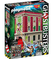 Конструктор плеймобил штаб охотников за привидениями Playmobil 9219 Ghostbusters Fire Station