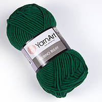 Yarnart Merino Bulky №338 зеленый