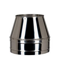 Конус термо Ф130/200 неірж/нерж AiSi304 ⁇ 0,8 мм, фото 1