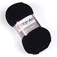 Yarnart Merino Bulky №585 черный