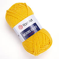 Yarnart Merino Bulky №586 желтый