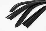 Дефлектори вікон, вітровики Toyota Fortuner 2005-2016 (Autoclover/A198), фото 8