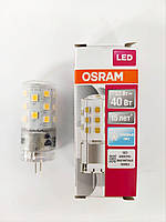 Світлодіодна лампа капсульна OSRAM G4 12v 3,5 W = 40 W 4000 K. 450 Lm (4058075369030)