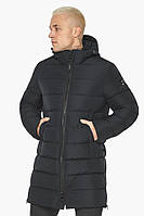 Куртка мужская зимняя длинная Braggart "Aggressive" черная, температурный режим до -28°C
