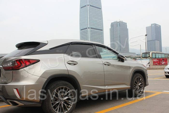 Дефлектори вікон, вітровики Lexus RX 2015- (Autoclover D766)