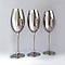 Набір келихів для вина Bohemia Fulica 400 мл хром, фото 2