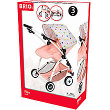 Дитяча коляска для ляльок Brio Flex