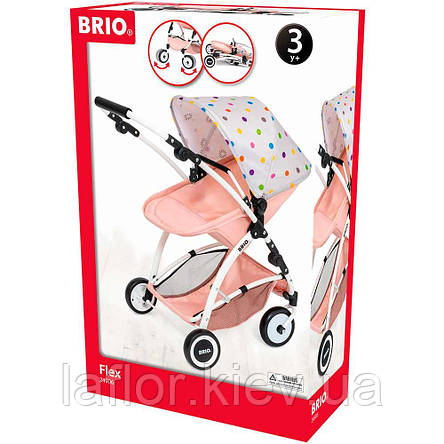 Дитяча коляска для ляльок Brio Flex, фото 1