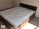 Ліжко Мебель Сервіс Вероніка 160 х 200 Ламелі Дуб апріл+ Венге з ламельями, фото 4