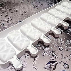 Силіконова форма Морозиво Абстракція 8 в 1