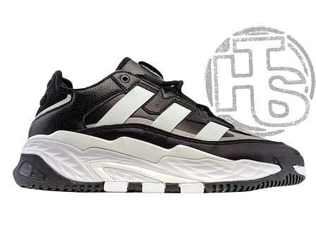 Чоловічі кросівки Adidas Niteball Black White ALL05679, фото 1