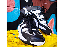 Чоловічі кросівки Adidas Niteball Black White ALL05679, фото 5