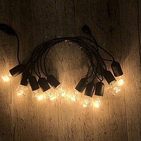 Ретро гірлянди для приміщення