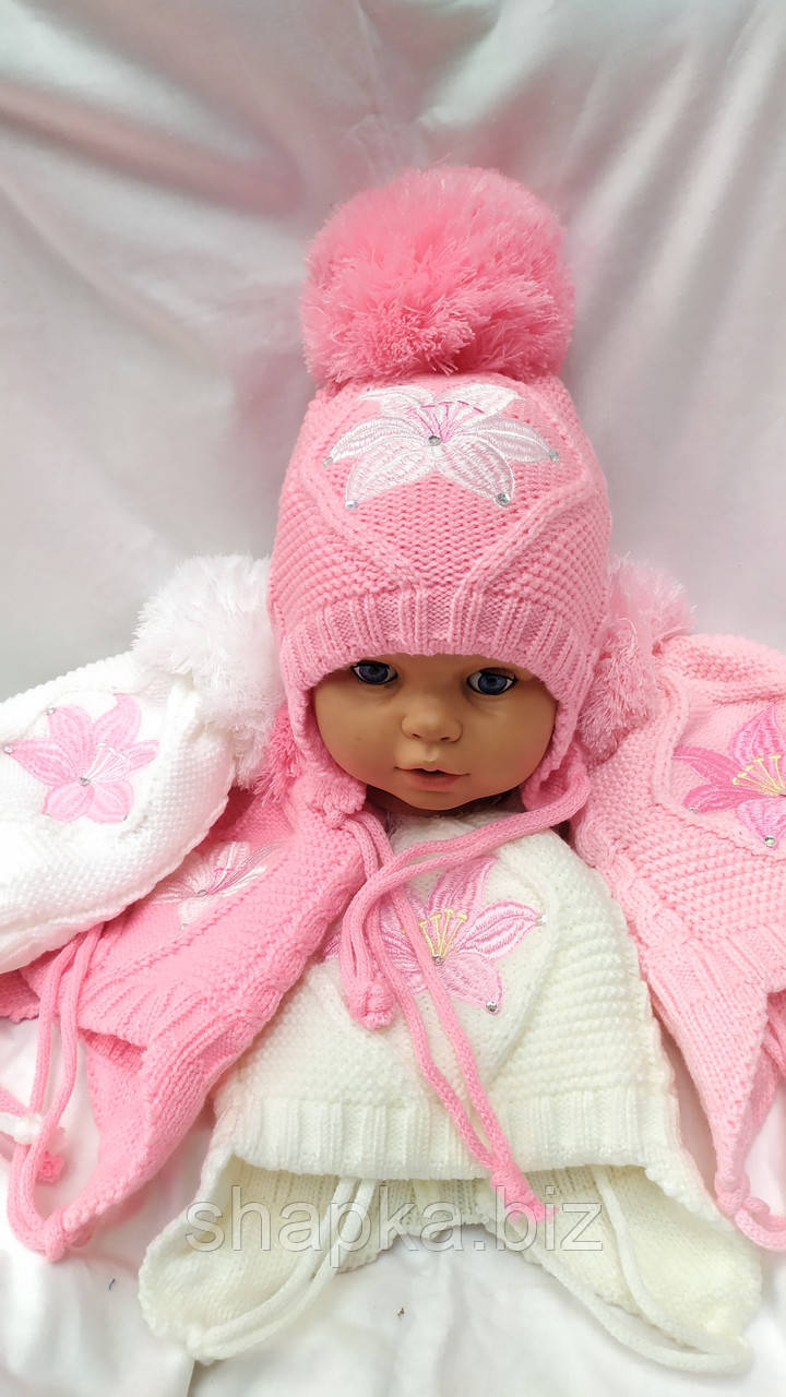 Шапка дитяча на флісі, фото 1