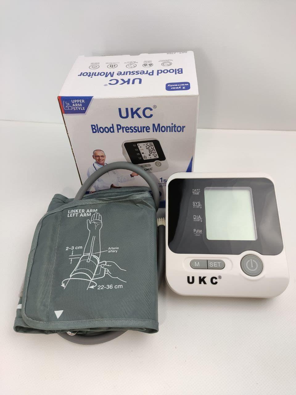 Автоматичний тонометр UKC BL-8034 для вимірювання тиску і пульсу на плече