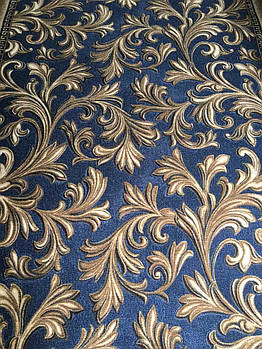 Ворсова килимова доріжка на відріз (синього кольору)