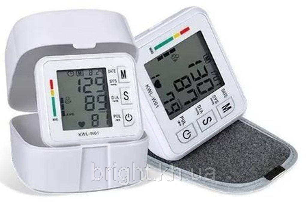 Тонометр автоматичний на зап'ясті Blood Pressure Monitor, фото 1
