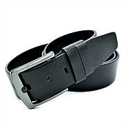 Шкіряний чоловічий ремінь Колір Чорний Weatro mk-45tur-0024, фото 2