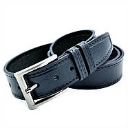 Шкіряний чоловічий ремінь Колір Синій Weatro mk-40tur-0014, фото 2