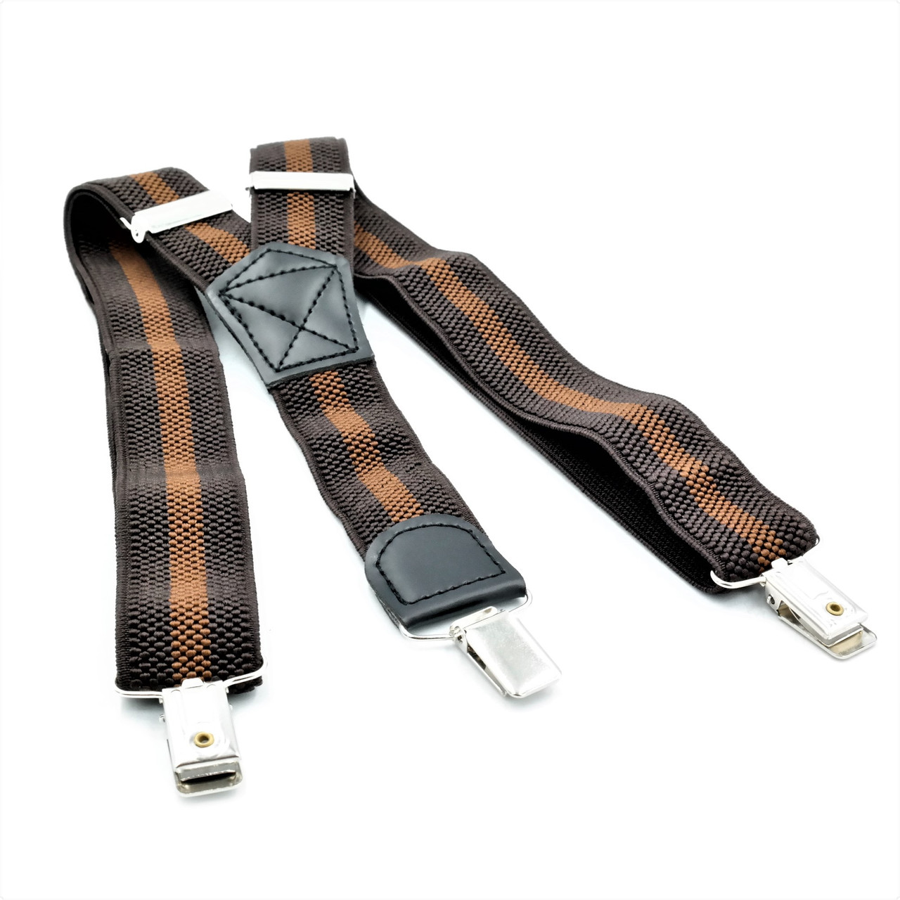 Підтяжки підліткові Коричневі Weatro pdr-pdt-009, фото 1