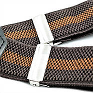 Підтяжки підліткові Коричневі Weatro pdr-pdt-009, фото 4