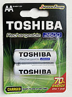 Акумулятори TOSHIBA HR6/AA 1.2V 2600mAh NI-MH (TNH-6GAE BP-2C)