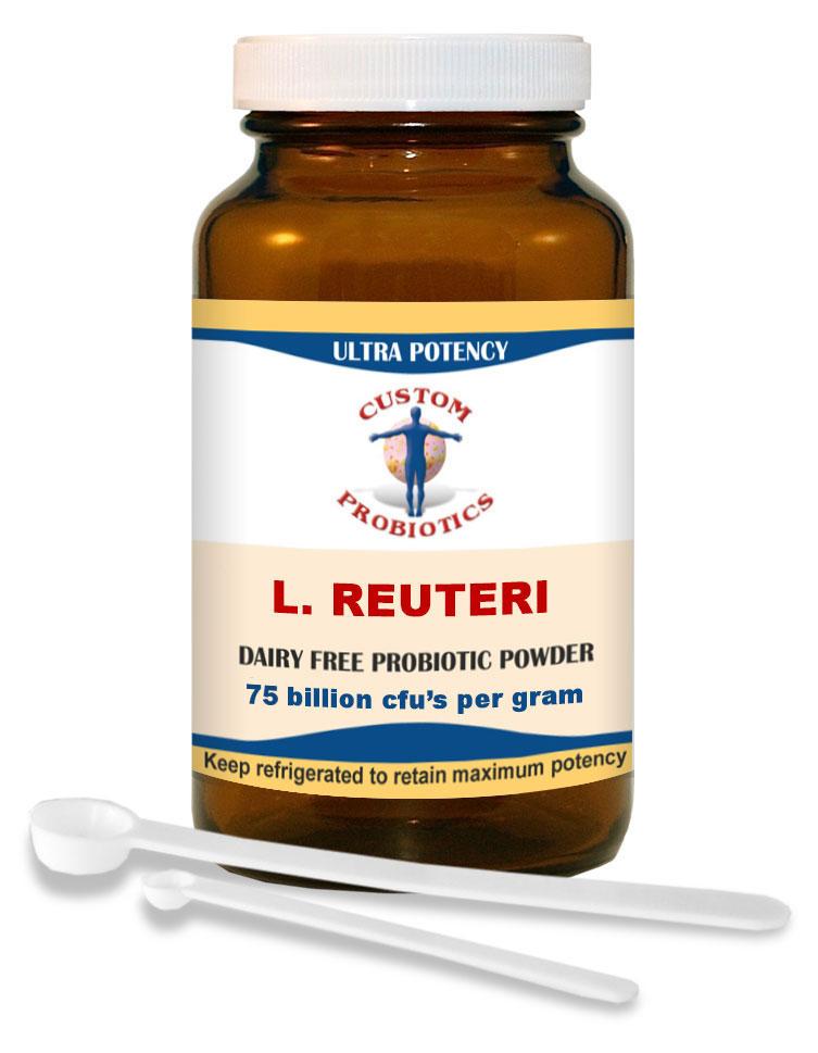 Custom probiotics L. Reuteri Probiotic Powder / Пробіотичний порошок Л Реутери 50 грам