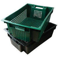 Пилокові пластикові ящики перфоровані для зберігання овочів фруктів м яса риби 600 400200