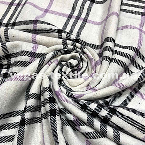 Сорочкова тканина байка карта Молоко Туреччина