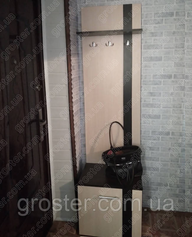 Передпокій Марго-1. Вішалка в передпокій для одягу, тумба під взуття
