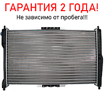 Радіатор на Daewoo Lanos з кондиціонером від 1998 г, з двигуном 1.3 1.5 1.6 (деу Ланос/Сенс), фото 2