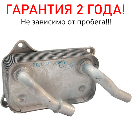 Радіатор оливний Mercedes Benz W210, W202, W163, W220, W203, W211, W639 з двигуном 2,6 2,8 3,2 3,7 5,0 5,4, фото 2