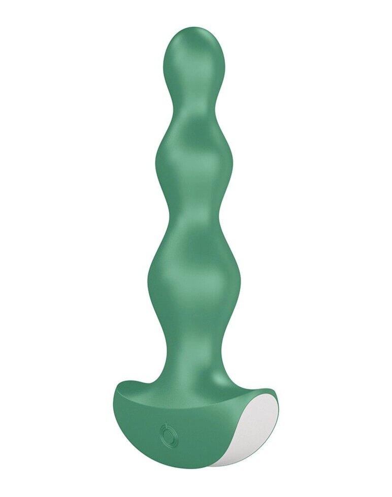 Анальні намисто з двома моторами Satisfyer Lolli-Plug 2 (green)