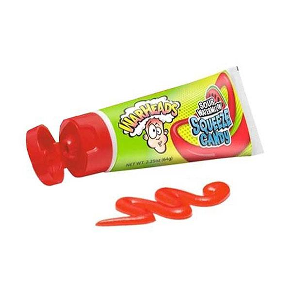 Рідка цукерка Warheads Sour Watermelon Squeeze Candy 64g, фото 1