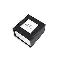 Чорна коробка для кільця з вашим логотимом. Подарункова коробочка для кільця