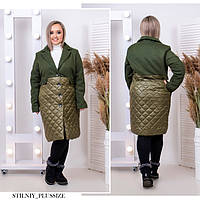 Пальто женское плащевка+кашемир размеры: 48-50(2цв)"VIKA" недорого от прямого поставщика