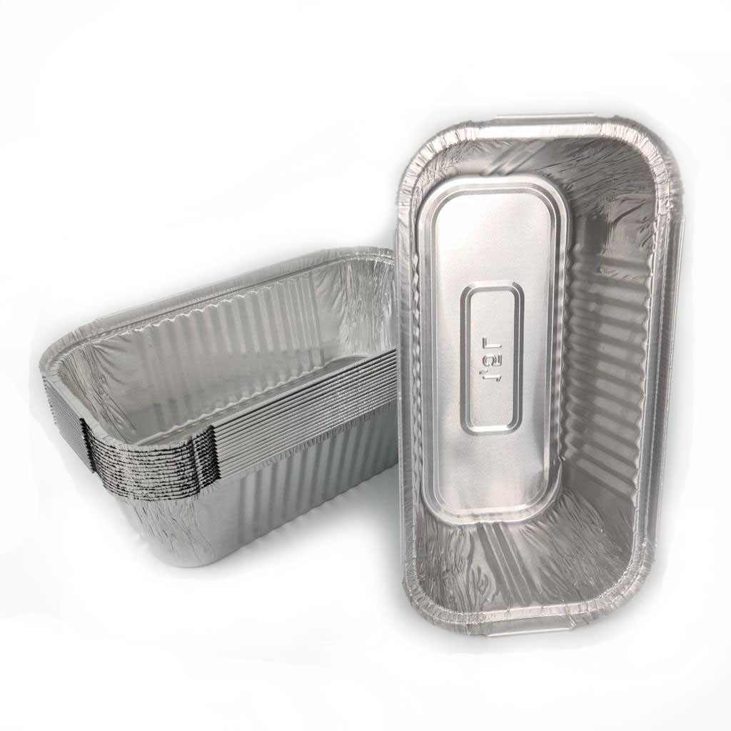 Форма алюмінієва прямокутна 1500мл R51L уп/100штук, фото 1